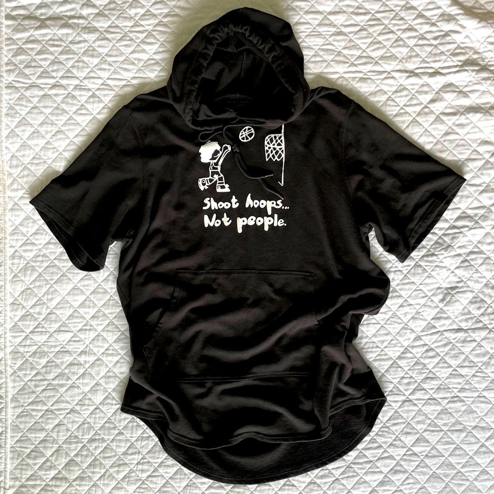 Men’s T-Shirt Hoodie Size Large